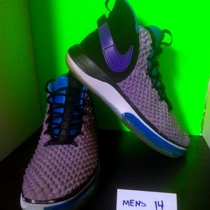 Nike AlphaDunk Basketball Shoes Voltage Purple Black